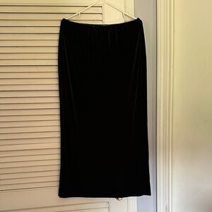 Wild Fable Black Velvet Skirt